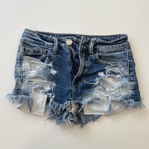 American eagle denim shorts